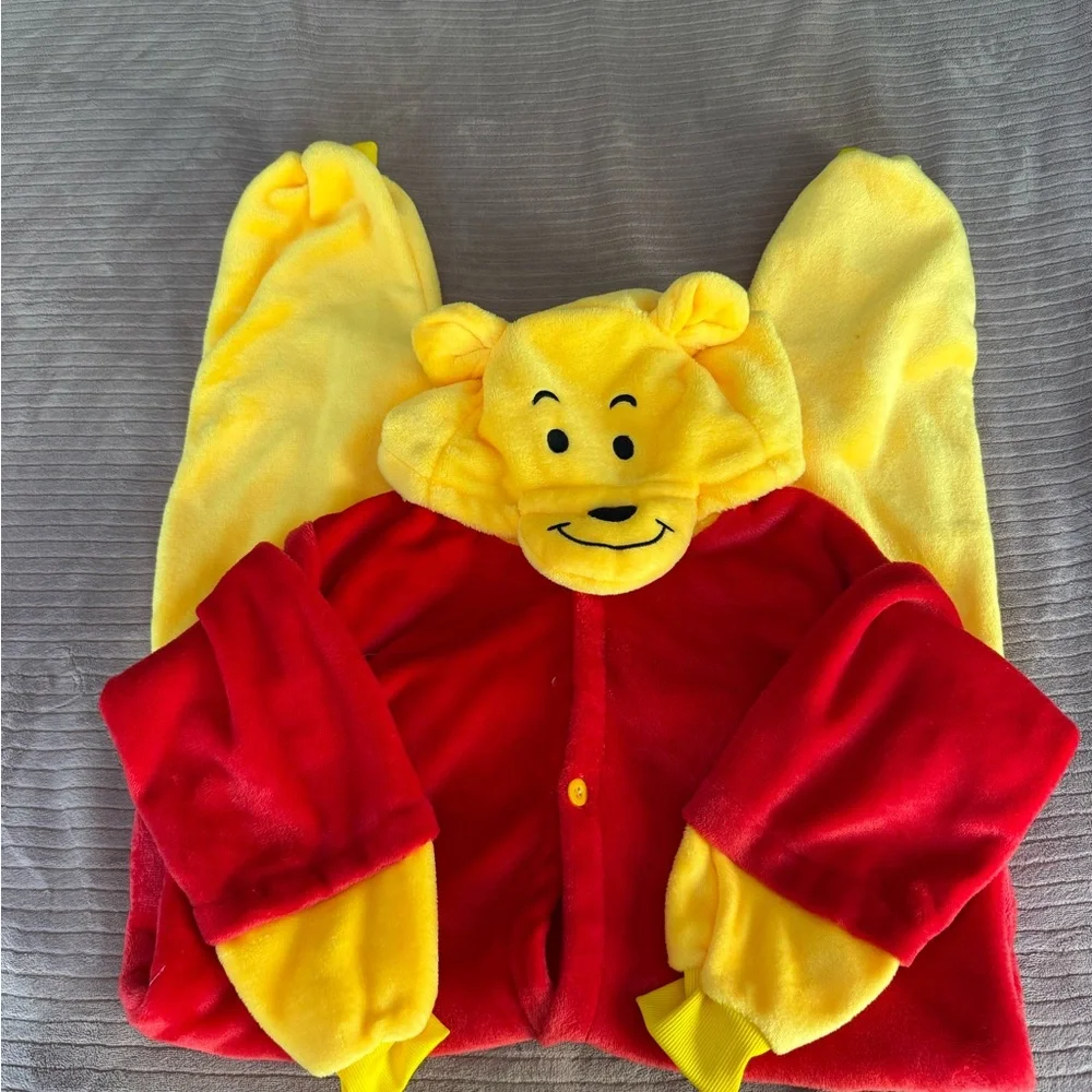 Red and Yellow Hooded Onesie